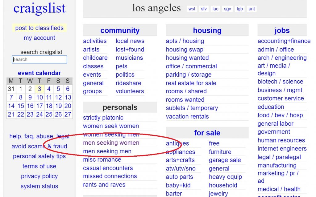 are craigslist women seeking men ads real