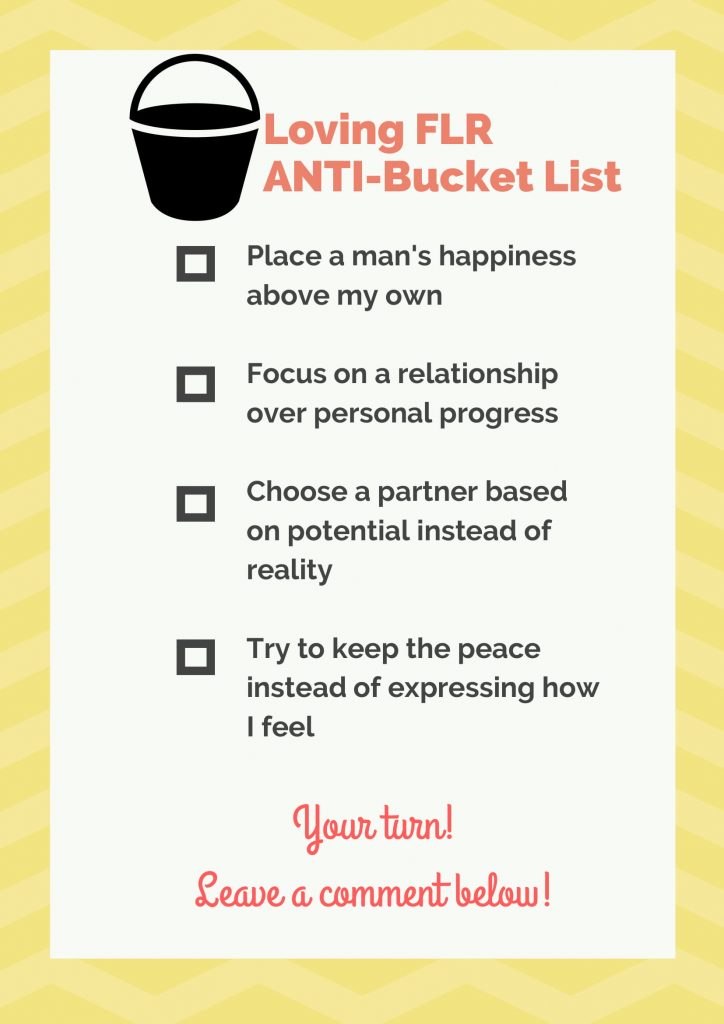 Drop A Comment in the Loving FLR ANTIBucket List Loving FLR